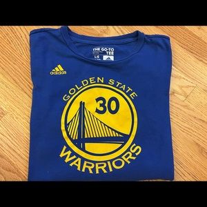 Steph Curry #30 - Warriors Adidas T-Shirt